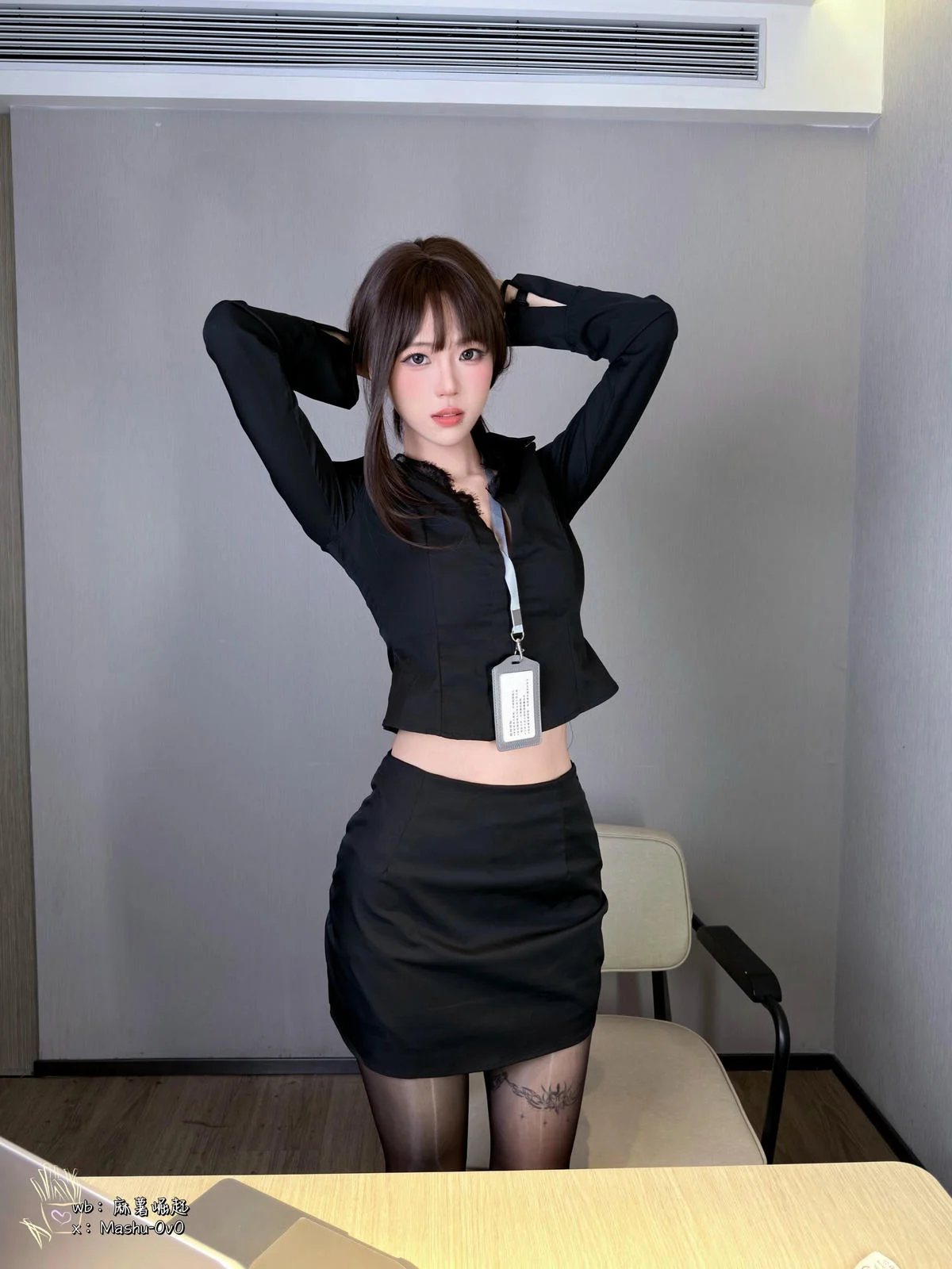 麻薯好吃写真合集51期埃及喵喵暗夜纯白28G超清直出